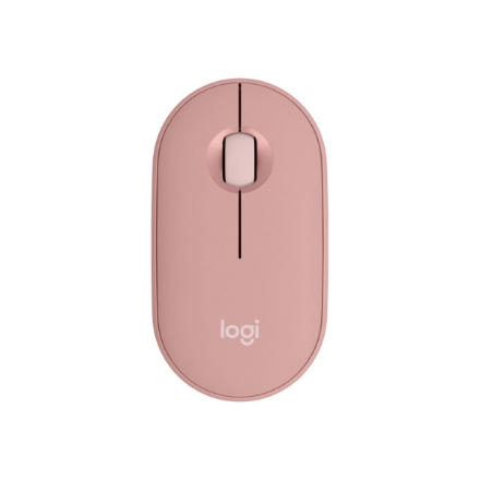 Logitech Mouse | Pebble 2 M350S | Wireless | Bluetooth | Tonal Rose