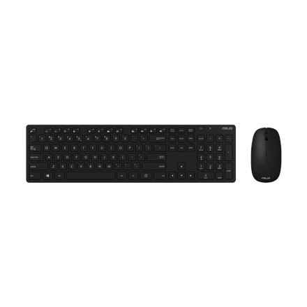 Asus W5000 | Keyboard and Mouse Set | Wireless | US | Black