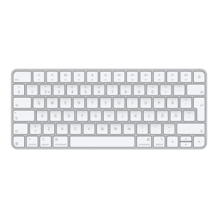 Apple Magic Keyboard | MXCL3S/A | Compact Keyboard | Wireless | Swedish | Bluetooth | White