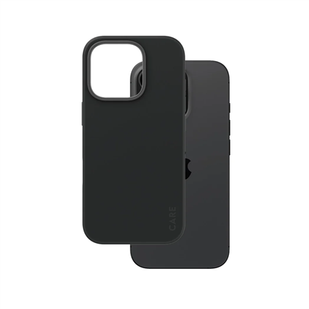 CARE Fashionable Case | Back cover | Apple | iPhone 16 Pro | Recycled plastic | Black | MagSafe