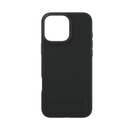 CARE Fashionable Case | Back cover | Apple | iPhone 16 Pro Max | Recycled plastic | Black