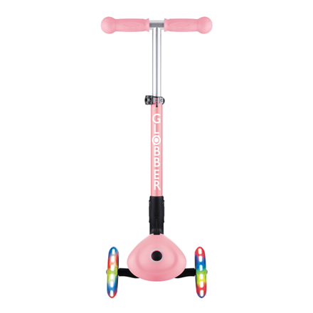 Globber Scooter Junior Foldable Fantasy Lights | 433-210 | Pastel Pink