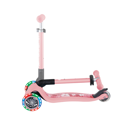 Globber Scooter Junior Foldable Fantasy Lights | 433-210 | Pastel Pink