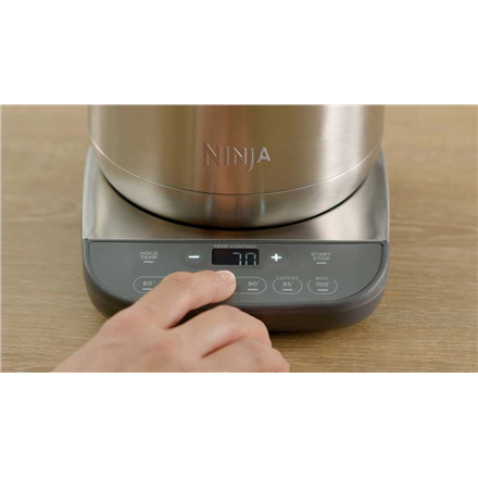 NINJA Kettle | KT201EU | Electric | 3000 W | 1.7 L | Stainless steel/Plastic | 360° rotational base 