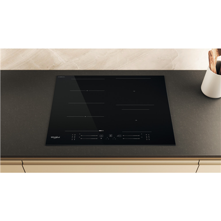 Whirlpool Hob | WF S4665 CPBF | Induction | Number of burners/cooking zones 4 | Electronic | Timer |