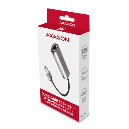 AXAGON | ADE-25R SuperSpeed USB-A 2.5 Gigabit Ethernet