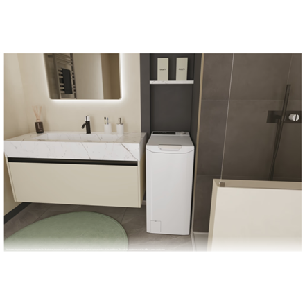 Candy Washing Machine | TCA284TM5-S | Energy efficiency class A | Top loading | Washing capacity 8 k