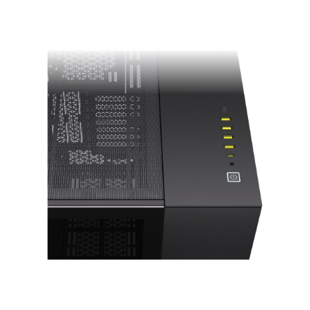 Corsair Dual Chamber PC Case | iCUE LINK 6500X RGB | Black | Mid Tower | Power supply included No | 