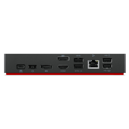 Lenovo Universal USB-C Dock (with 135W Power Adapter) | ThinkPad | Ethernet LAN (RJ-45) ports 1 | Di