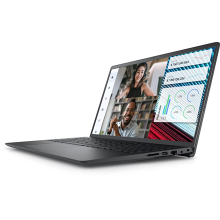 Dell Vostro 15 3520 | Carbon Black | 15.6 " | WVA | FHD | 1920 x 1080 pixels | Anti-glare | Intel Co