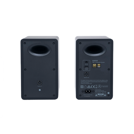 Edifier | Compact Desktop 2.0 Speakers | M60 | 66 W | Bluetooth | Black | ≥ 85 dB | Wireless connect