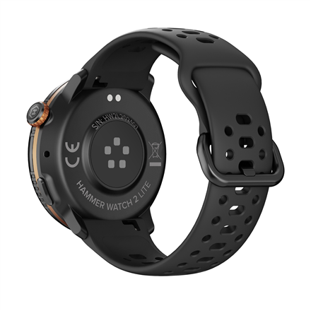 Hammer Watch 2 Lite | Smart watch | AMOLED | 1.43" | Waterproof | Black