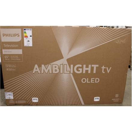 Philips | 4K Ambilight TV | 65OLED819/12 | 65 | Smart TV | Google TV | UHD | DAMAGED PACKAGING