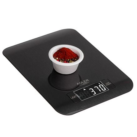 Adler Kitchen Scale | AD 3183b | Graduation 1 g | Black