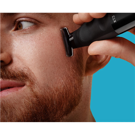 Braun | Face and Body Hair trimmer | XT5200 Series X | Cordless | Wet & Dry | Black/Silver