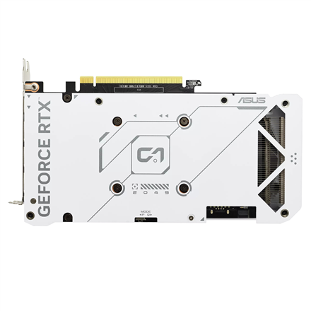 Asus Dual GeForce RTX 4060 EVO White OC Edition 8GB GDDR6 | NVIDIA | 8 GB | GeForce RTX 4060 | GDDR6