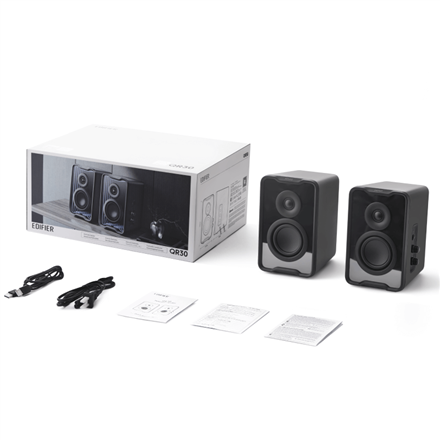 Edifier Speaker System | QR30 | 15W+15 W | Bluetooth | Black | Wireless connection