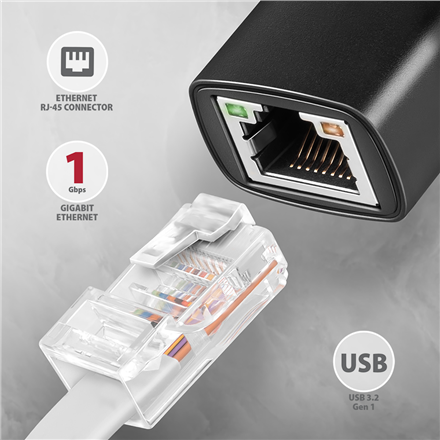 AXAGON | ADE-AR USB-A Gigabit Ethernet Adapter