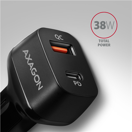 AXAGON Dual car charger