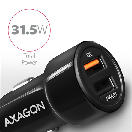 AXAGON Dual car charger