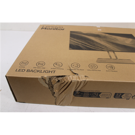 SALE OUT. Lenovo L24i-4A 23.8 1920x1080/16:9/250 nits/HDMI/Grey/3Y Warranty | Lenovo | L24i-4A | 23.