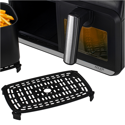 Adler Dual Air Fryer Oven | AD 6315 | Power 1700 W | Capacity 8 L | Convection | Black