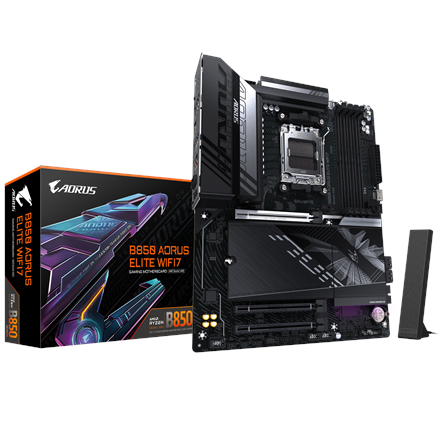 Gigabyte B850 A ELITE WF7 | Processor family AMD | Processor socket AM5 | DDR5 | Supported hard disk