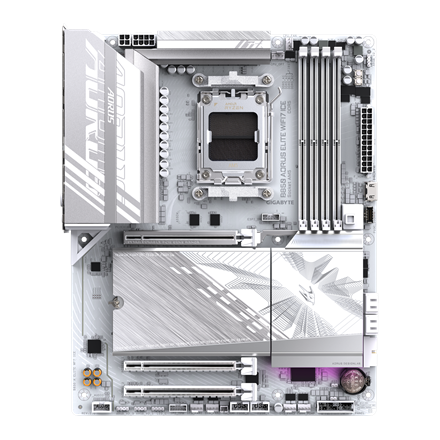 Gigabyte B850 A ELITE WF7 ICE | Processor family AMD | Processor socket AM5 | DDR5 | Supported hard 