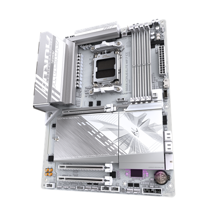 Gigabyte B850 A ELITE WF7 ICE | Processor family AMD | Processor socket AM5 | DDR5 | Supported hard 