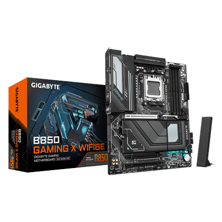 Gigabyte B850 GAMING X WIFI6E | Processor family AMD | Processor socket AM5 | DDR5 | Supported hard 