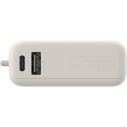 Xiaomi 33W Power Bank (Integrated Cable) | 10000 mAh | USB-C | Tan
