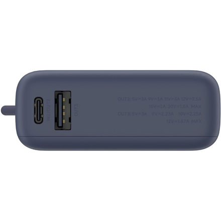 Xiaomi 33W Power Bank (Integrated Cable) | 10000 mAh | USB-C | Ice Blue
