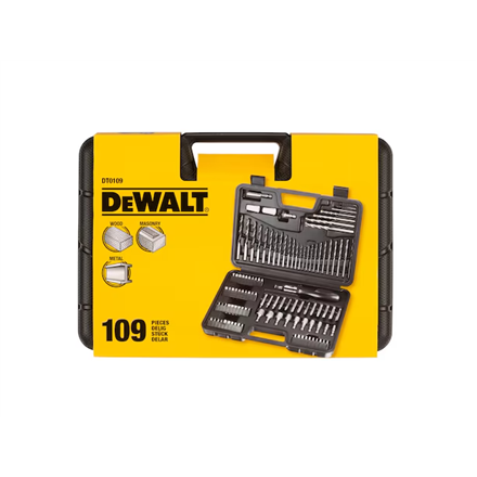 DEWALT Set of drills and torsion nozzles