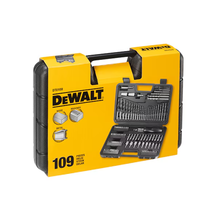 DEWALT Set of drills and torsion nozzles