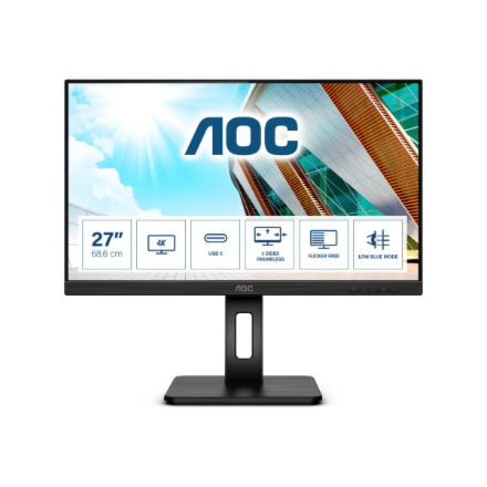 U27P2CA | 27 " | IPS | 60 Hz | 4 ms | 3840 x 2160 pixels | 350 cd/m² | HDMI ports quantity 2