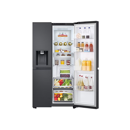 LG Refrigerator | GSLC41EPPE | Energy efficiency class E | Free standing | Side by side | Height 179