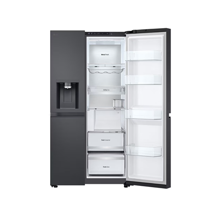 LG Refrigerator | GSLC41EPPE | Energy efficiency class E | Free standing | Side by side | Height 179