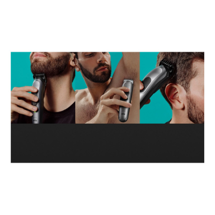 Braun | 17-in-1 Multi-grooming Style Kit | MGK7491 | Cordless | Number of length steps 13 | Grey