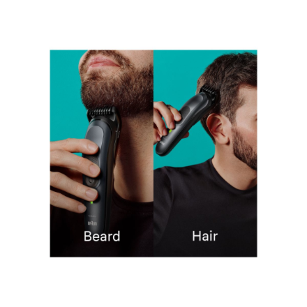 Braun | 17-in-1 Multi-grooming Style Kit | MGK7491 | Cordless | Number of length steps 13 | Grey