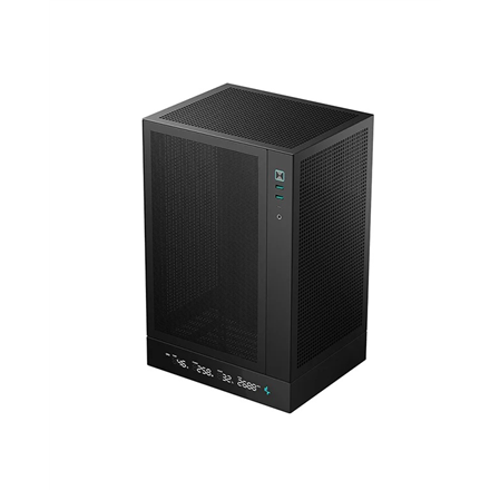 Deepcool PC Gaming Case | CH170 DIGITAL | Black | Mini ITX | Power supply included No | ATX PS2