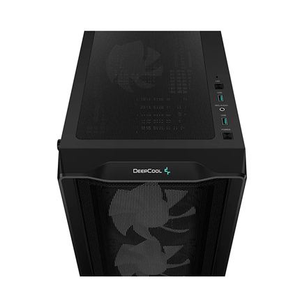 Deepcool CC560 MESH V2 | Black | Mid Tower | Power supply included No | ATX PS2