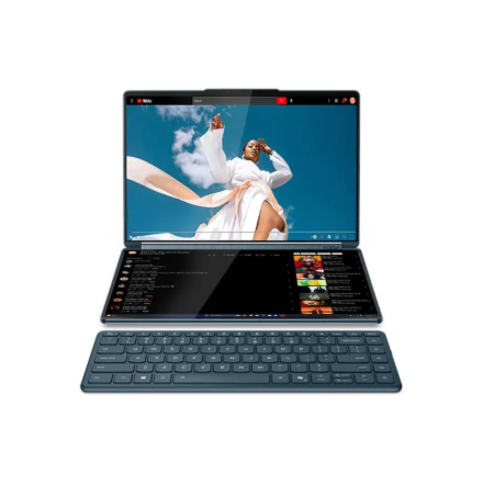 Lenovo Yoga Book 9 14IAH10 | Tidal Teal | 2x14 " | OLED | Touchscreen | 2.8K WQXGA+ | 2880 x 1800 pi