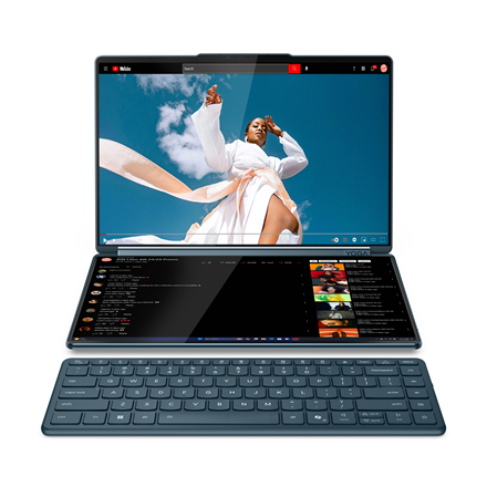 Lenovo Yoga Book 9 14IAH10 | Tidal Teal | 2x14 " | OLED | Touchscreen | 2.8K WQXGA+ | 2880 x 1800 pi