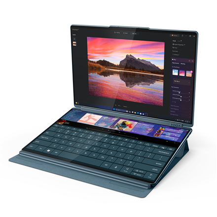Lenovo Yoga Book 9 14IAH10 | Tidal Teal | 2x14 " | OLED | Touchscreen | 2.8K WQXGA+ | 2880 x 1800 pi