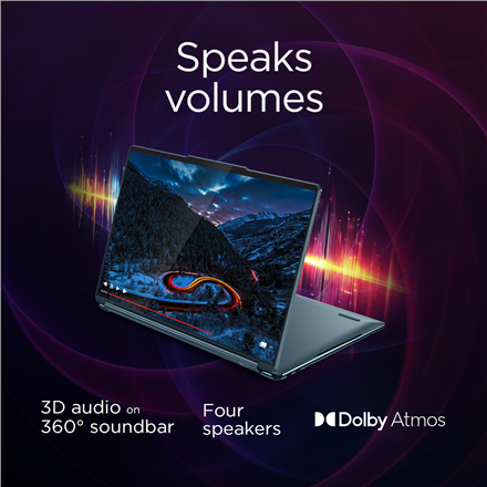 Lenovo Yoga Book 9 14IAH10 | Tidal Teal | 2x14 " | OLED | Touchscreen | 2.8K WQXGA+ | 2880 x 1800 pi