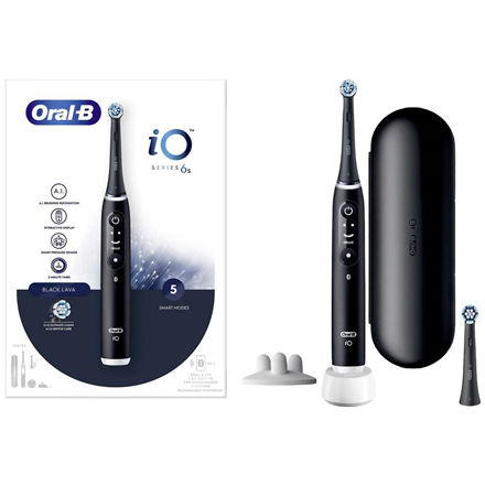 Oral-B Electric Toothbrush | iO6s | Rechargeable | For adults | Number of brush heads included 1 | N