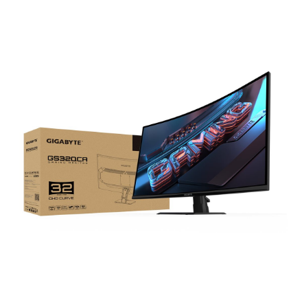 Gigabyte | GS32QCA EU | 31.5 " | VA | 180 Hz | 1 ms | 250 cd/m² | HDMI ports quantity 2