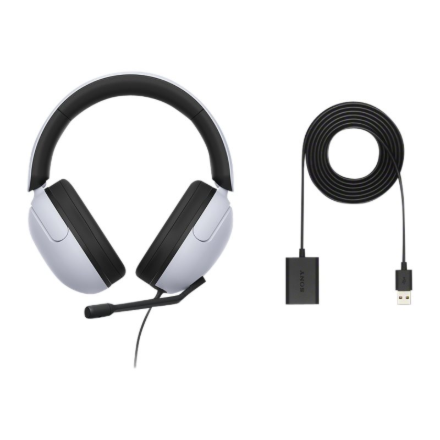 Sony | Headphones | INZONE H3 | Built-in microphone | USB DAC | White