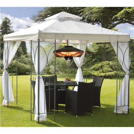 TunaBone Electric Ceiling Patio Heater | TB2088-01 | Patio heater | 1500 W | Black