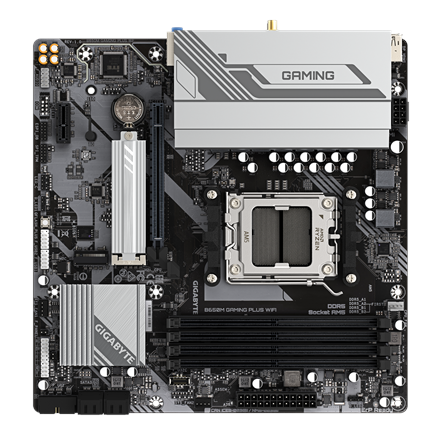 Gigabyte B650M GAMING PLUS WF | Processor family AMD | Processor socket AM5 | DDR5 | Supported hard 